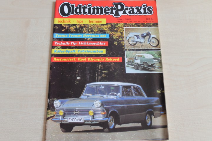 Deckblatt Oldtimer Praxis (03/1991)